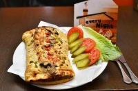 ساندویچ میکس هر شب با خمیر مخصوص
